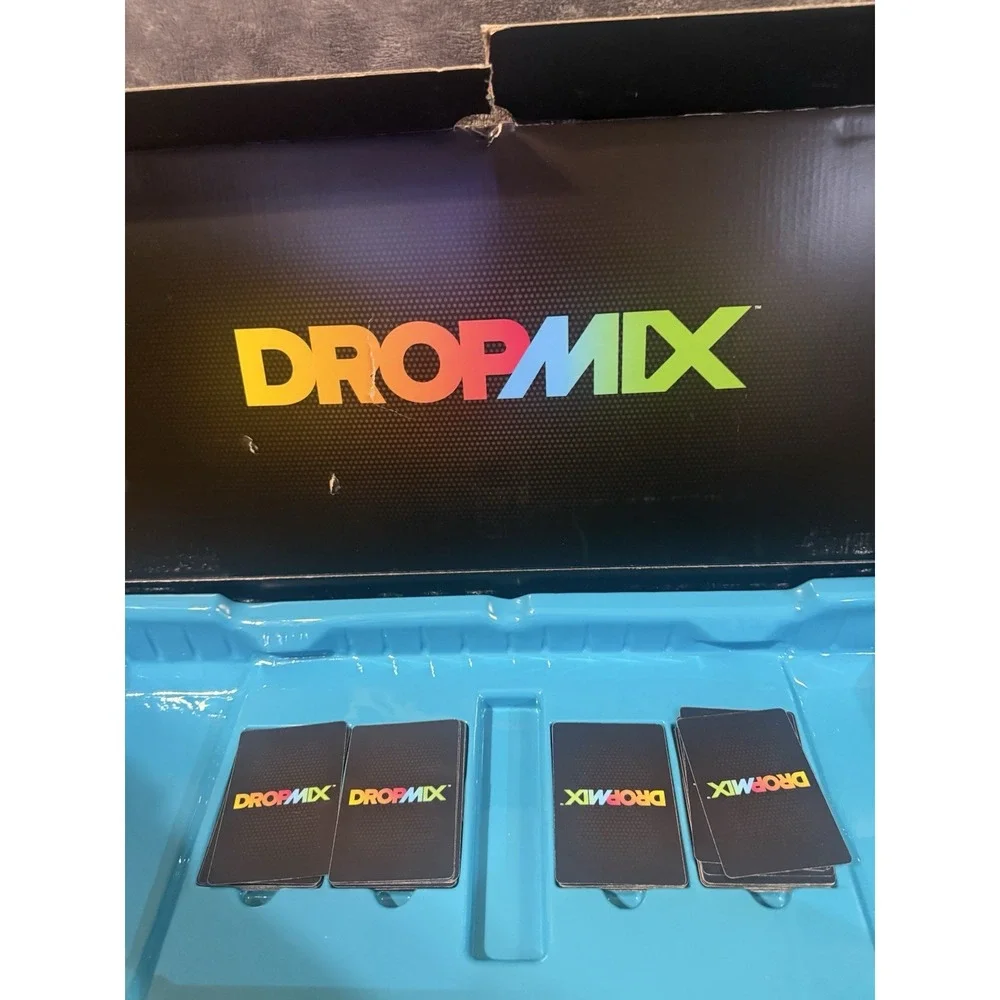Hasbro Harmonix Dropmix Gaming System Board Music Mixer W/65 Cards & Instruction